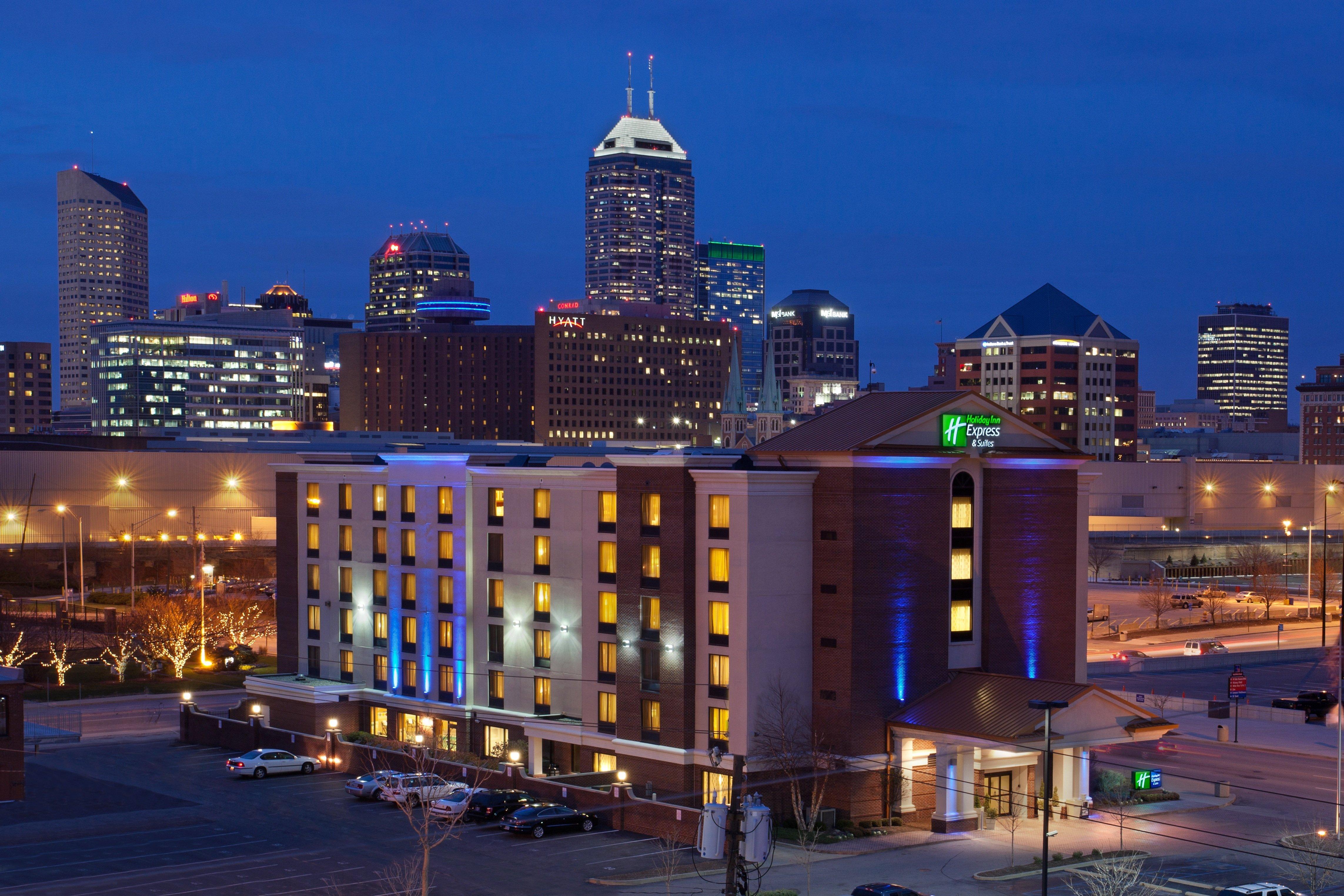 Holiday Inn Express Hotel & Suites Indianapolis Dtn-Conv Ctr By Ihg Экстерьер фото